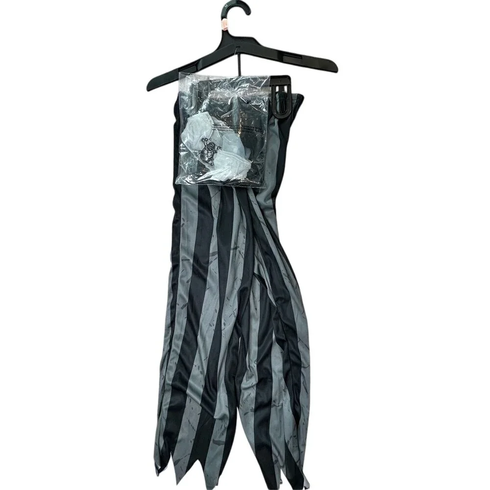 New Hyde & Eek Pirate Eye Patch Scarf‎ Belt Outfit Halloween Costume Boys Medium